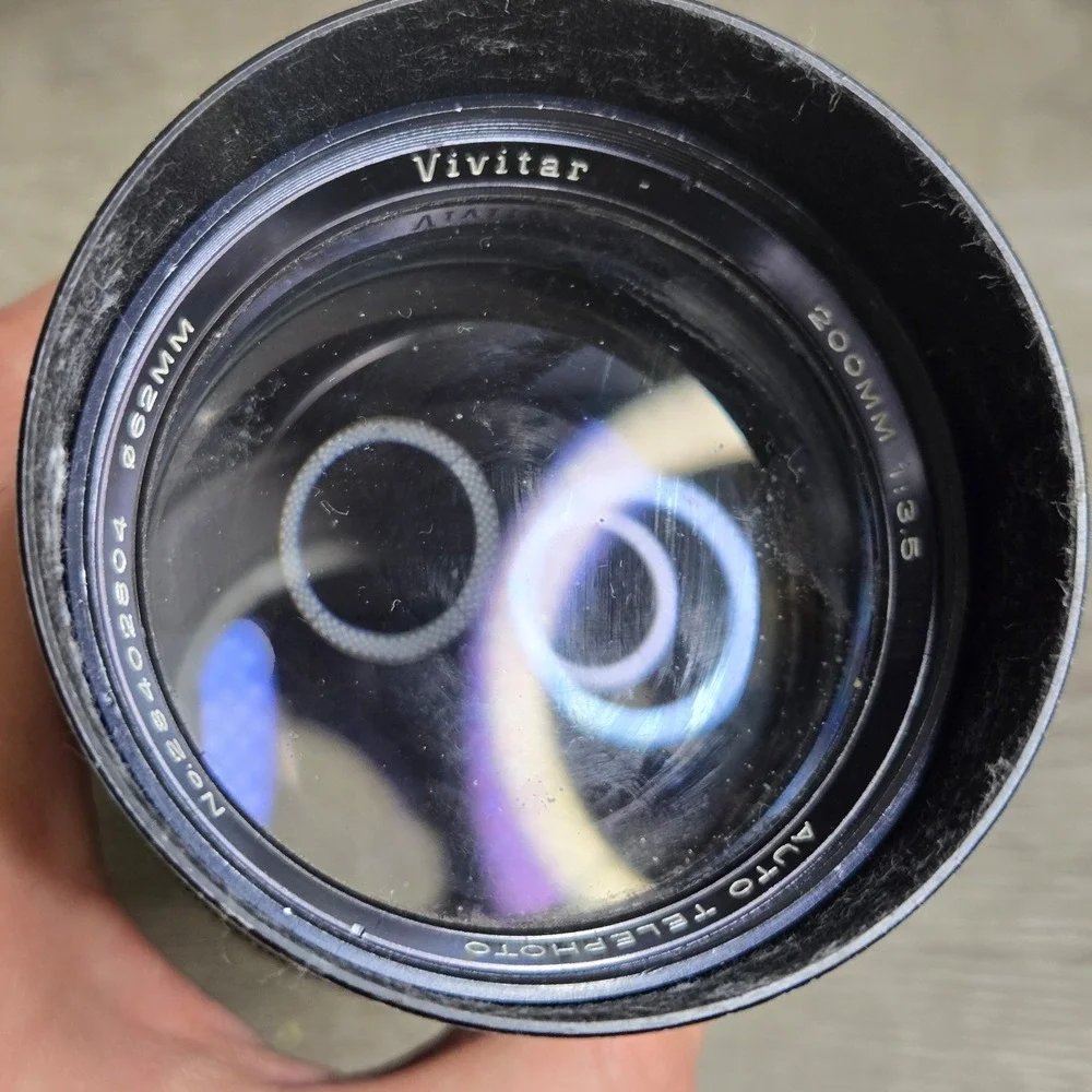 Vivitar 200mm f/3.5 Auto Telephoto Lens Ø62mm MF